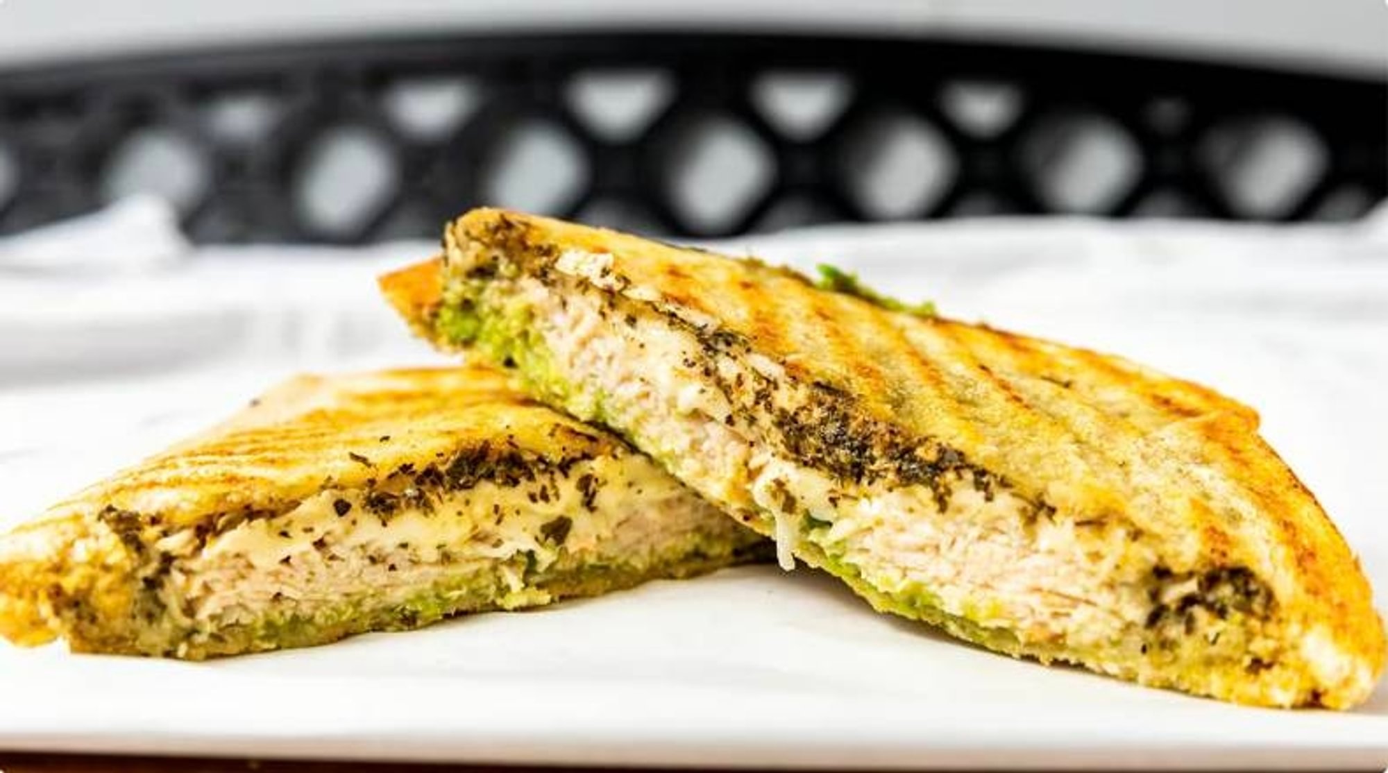 * hot chicken/pesto