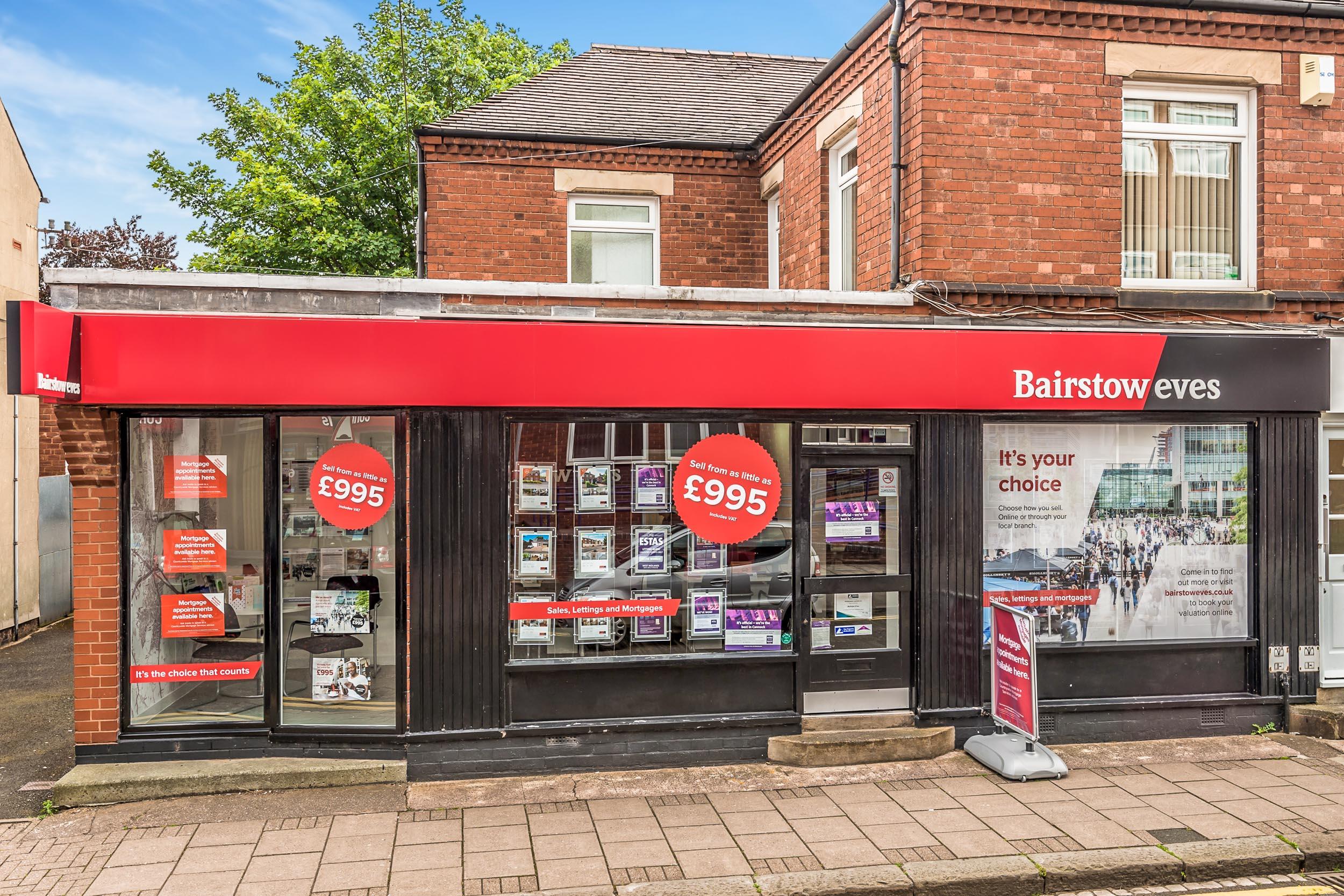 Bairstow Eves Estate Agents in Cannock WS11 1AP