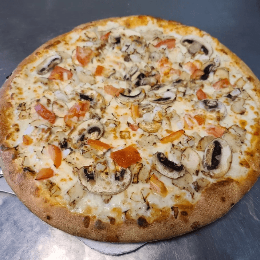 Chicken & Garlic Pizza