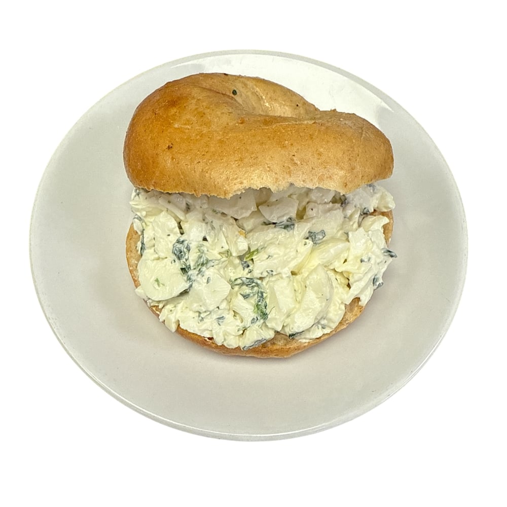 Egg White Salad & Spinach Sandwich