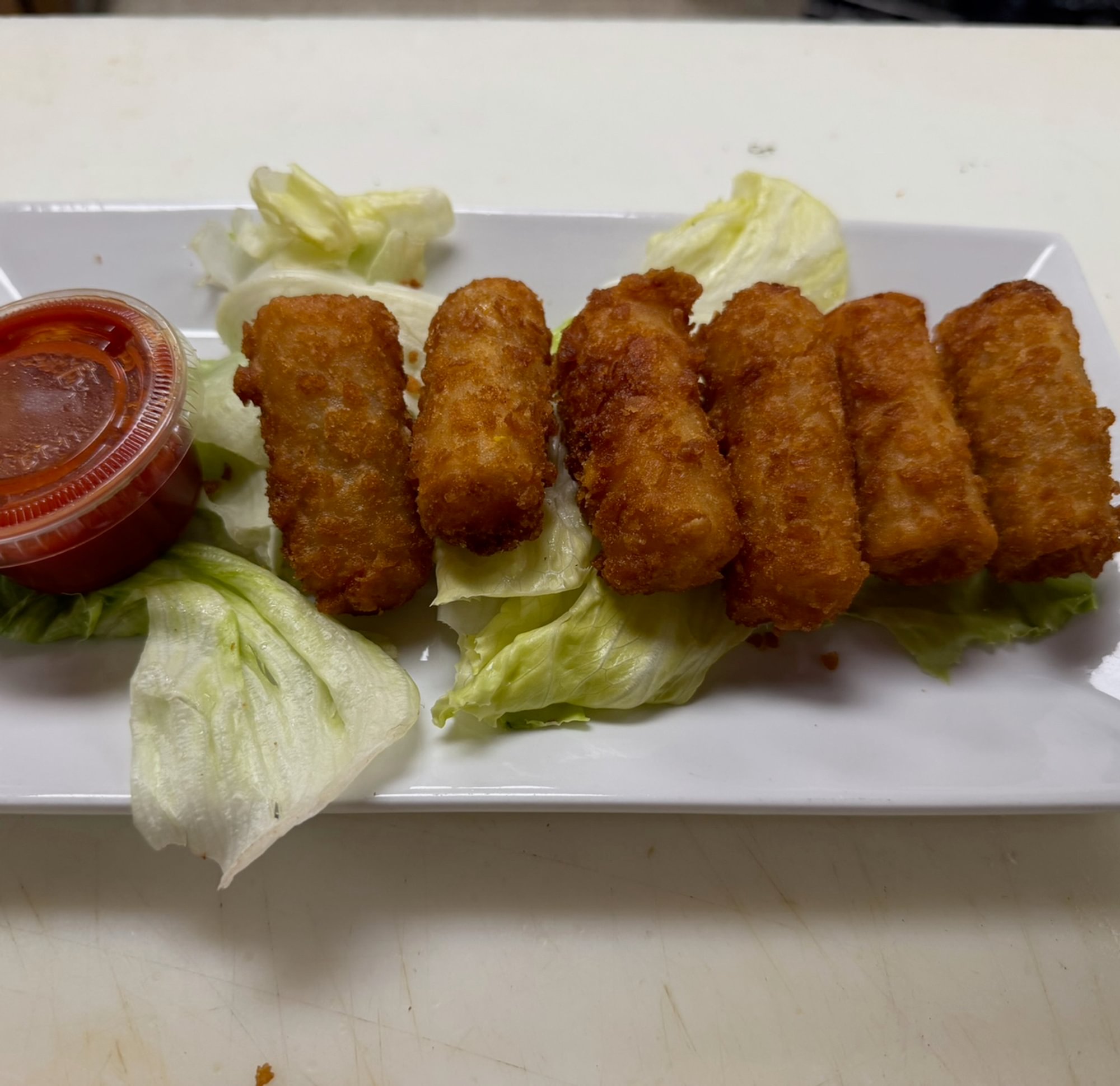 Fried Mac and Cheese Sticks