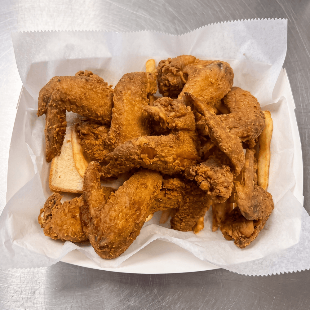 10 Wings and Fries