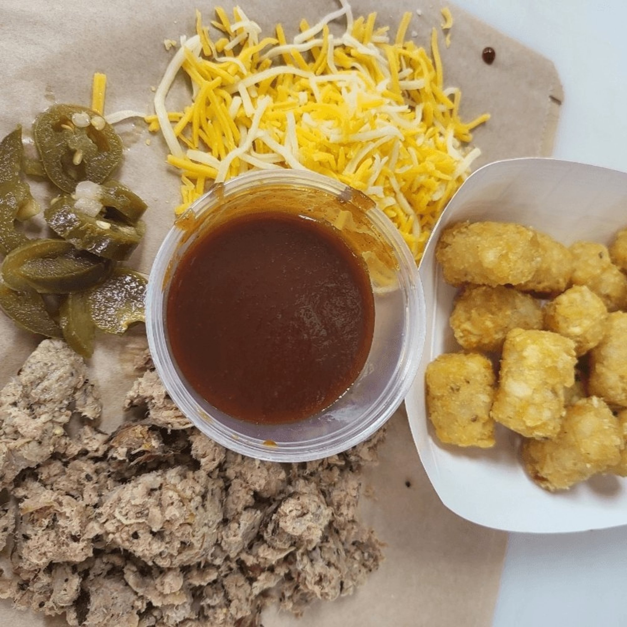 Pulled Pork Tots