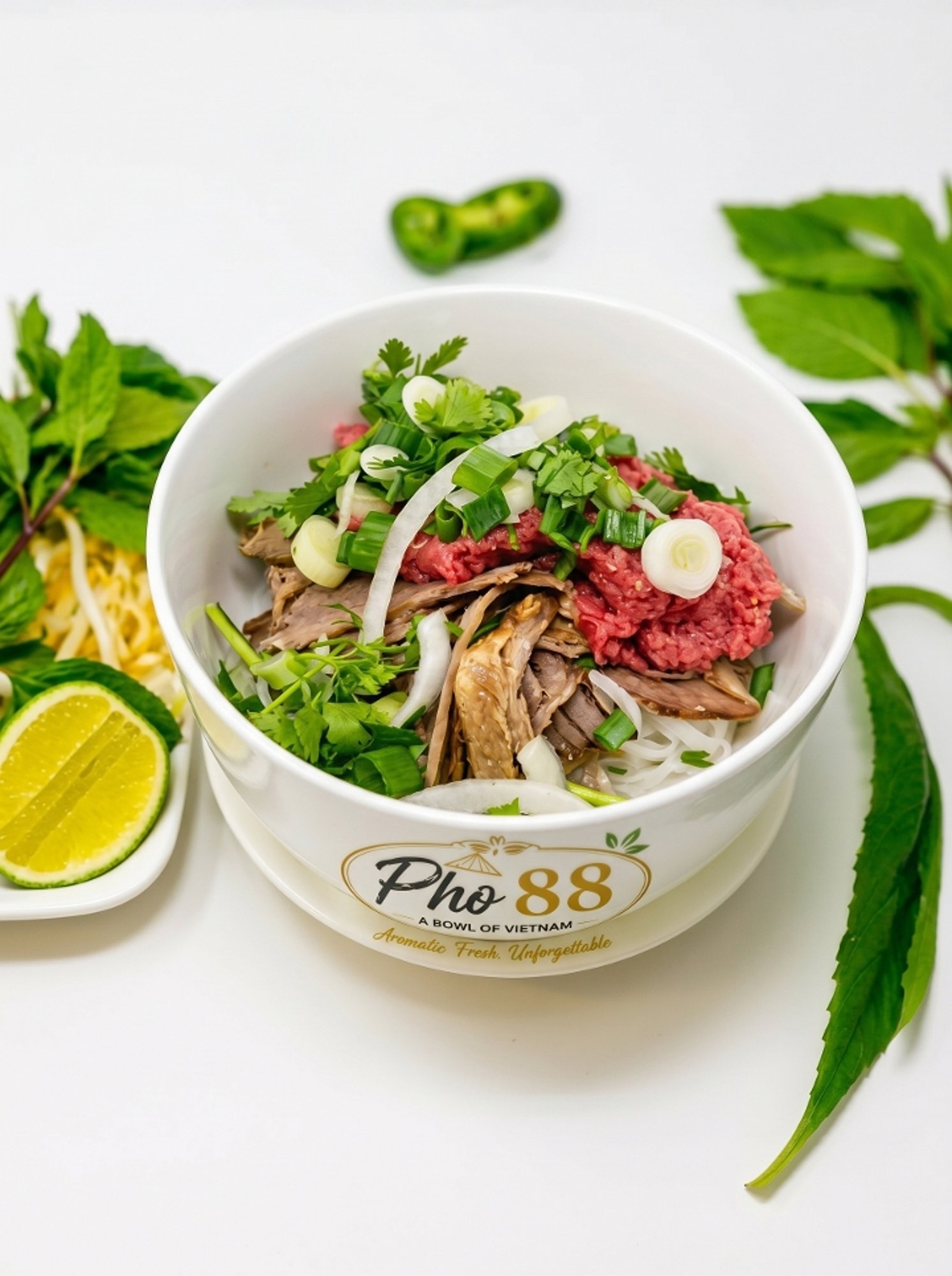 Pho Rare Steak Brisket - Tai Gau