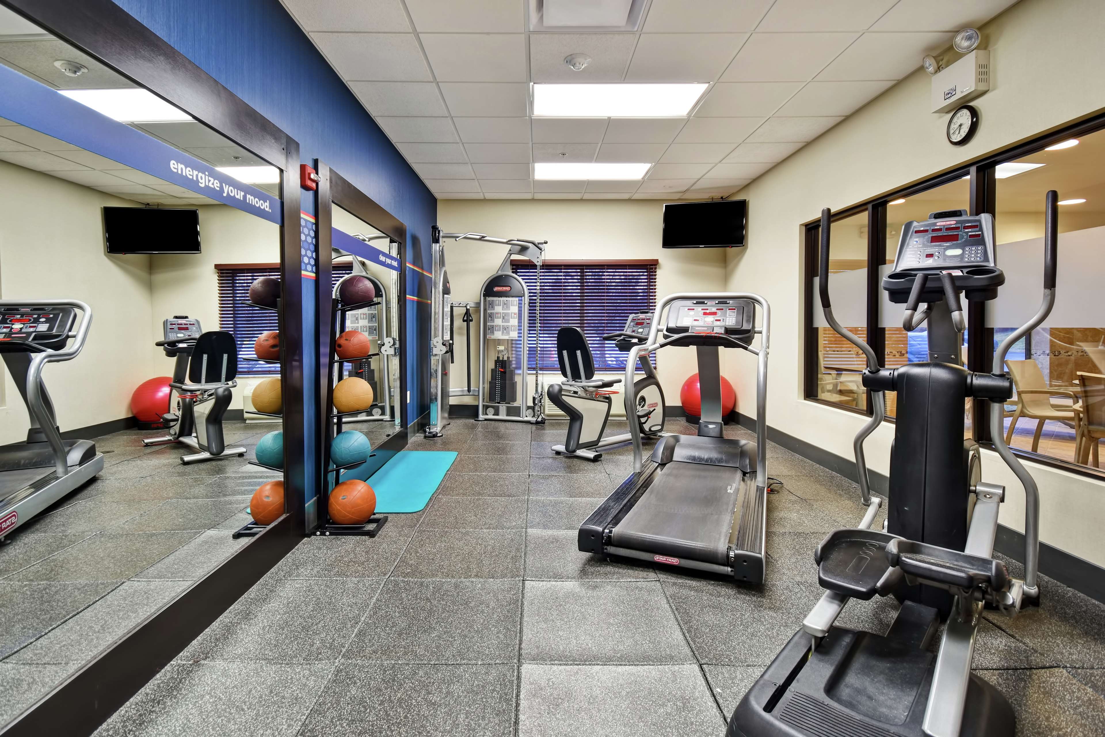 Health club  fitness center  gym