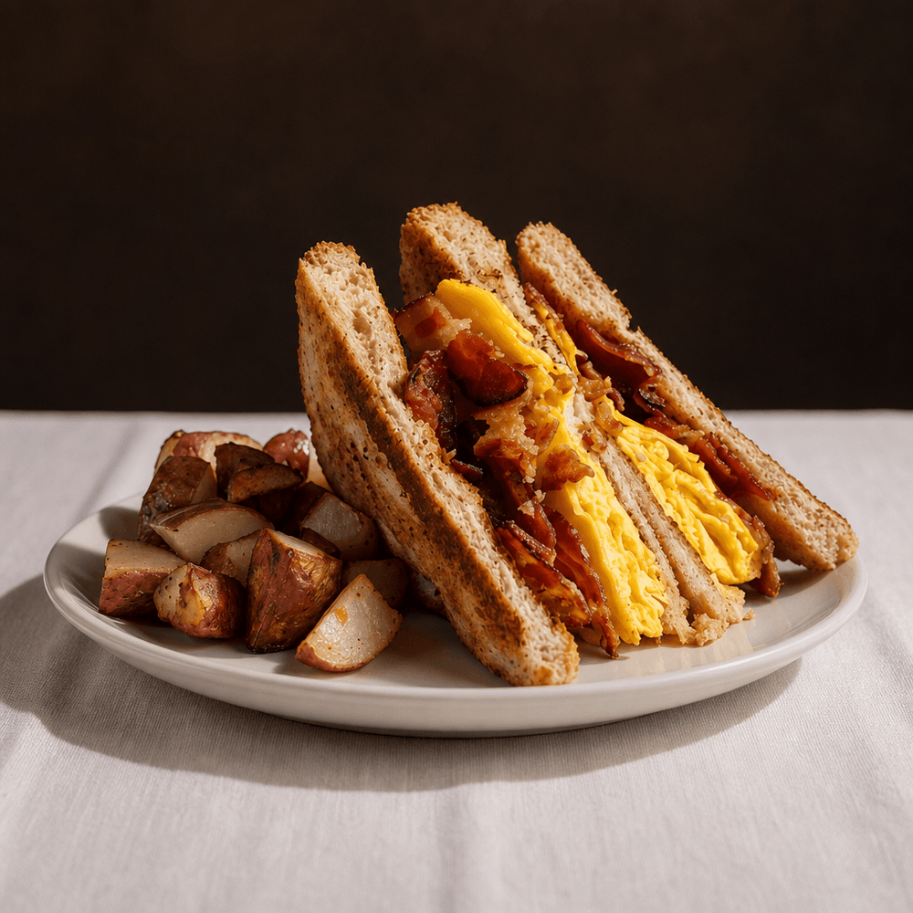 Texas Toast Breakfast Sandwich