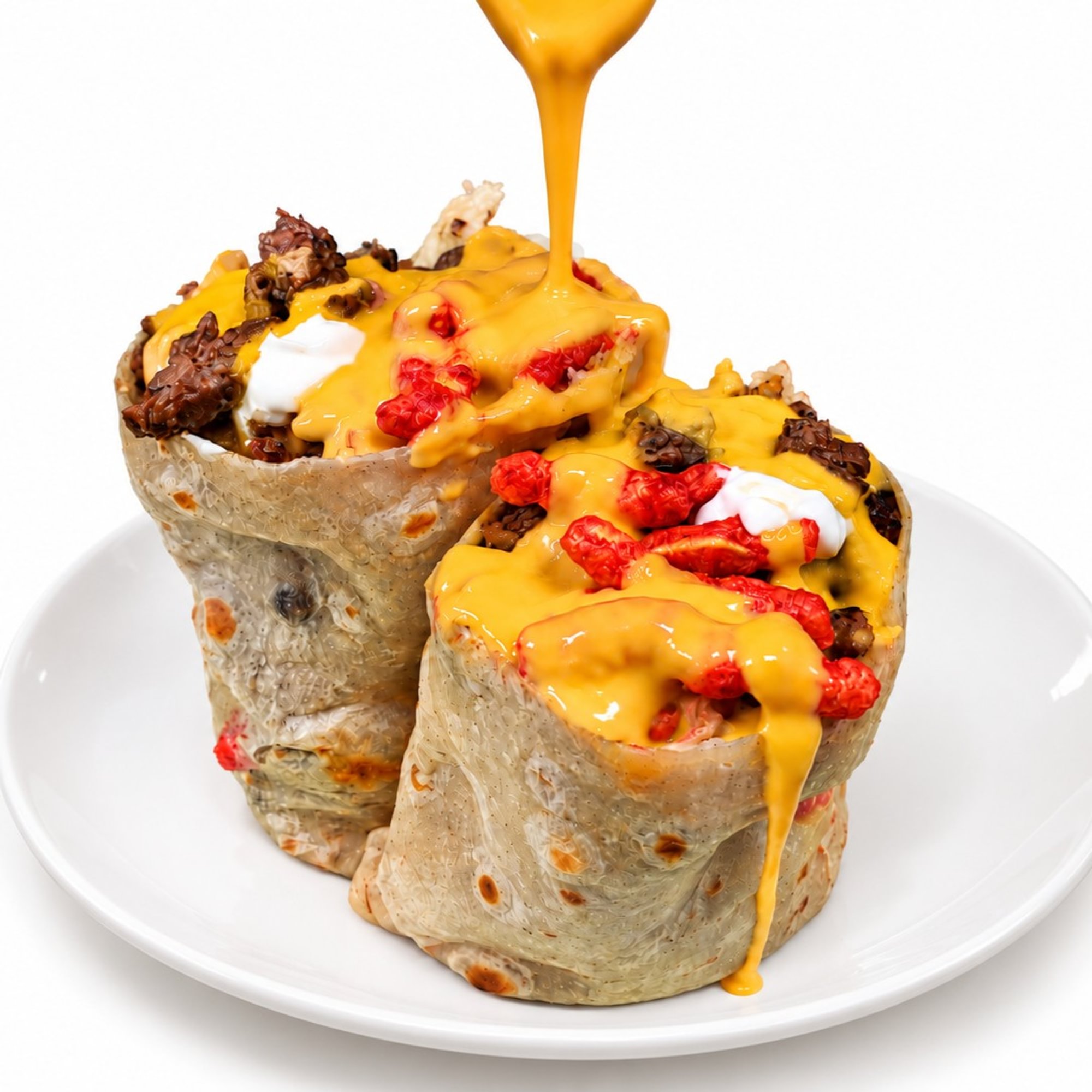 Hot Cheetos Burrito