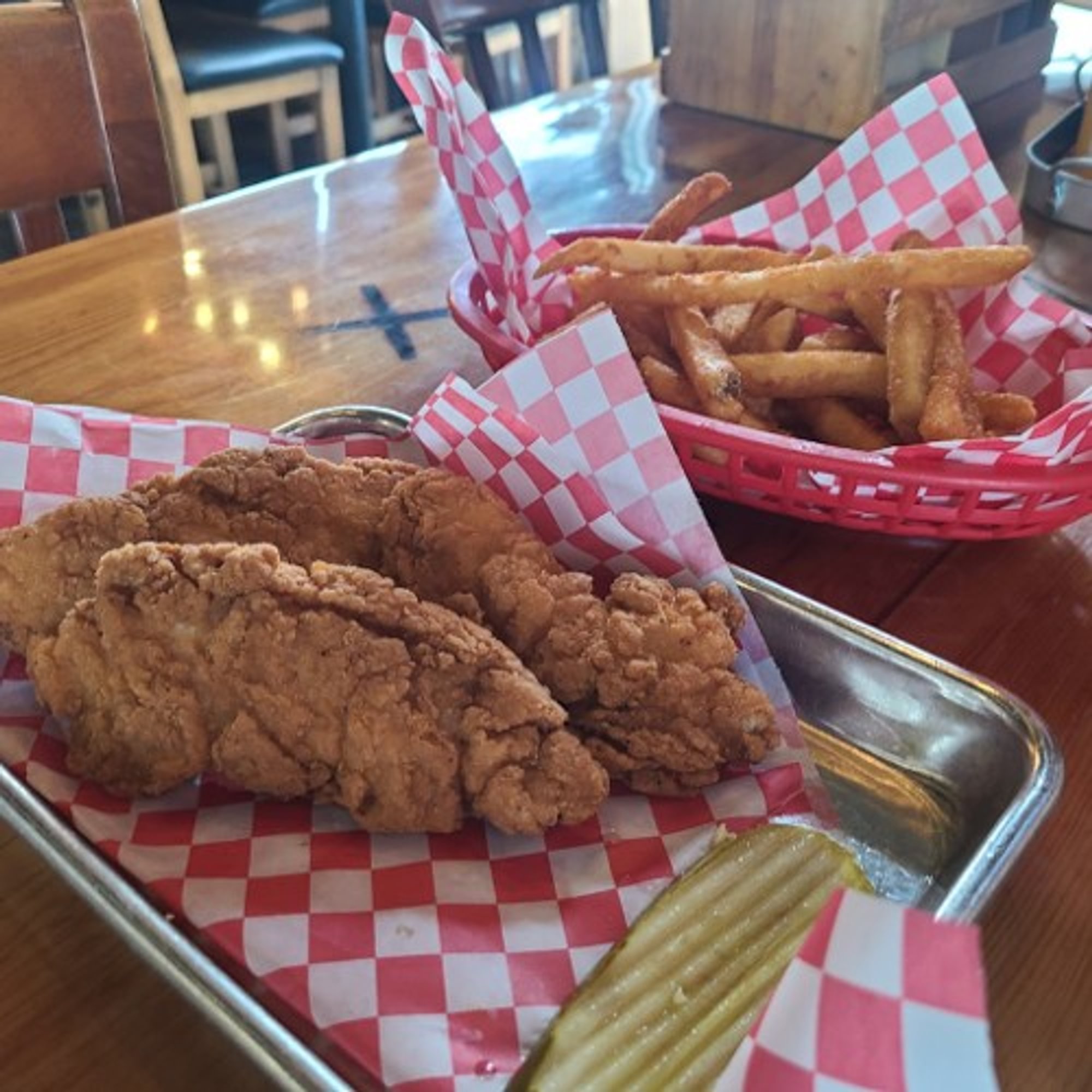 Chicken Strips and Fries
