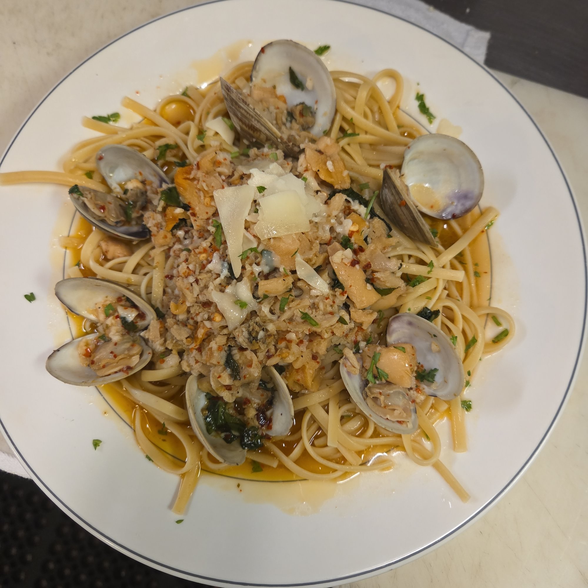 Linguine w/ Clams