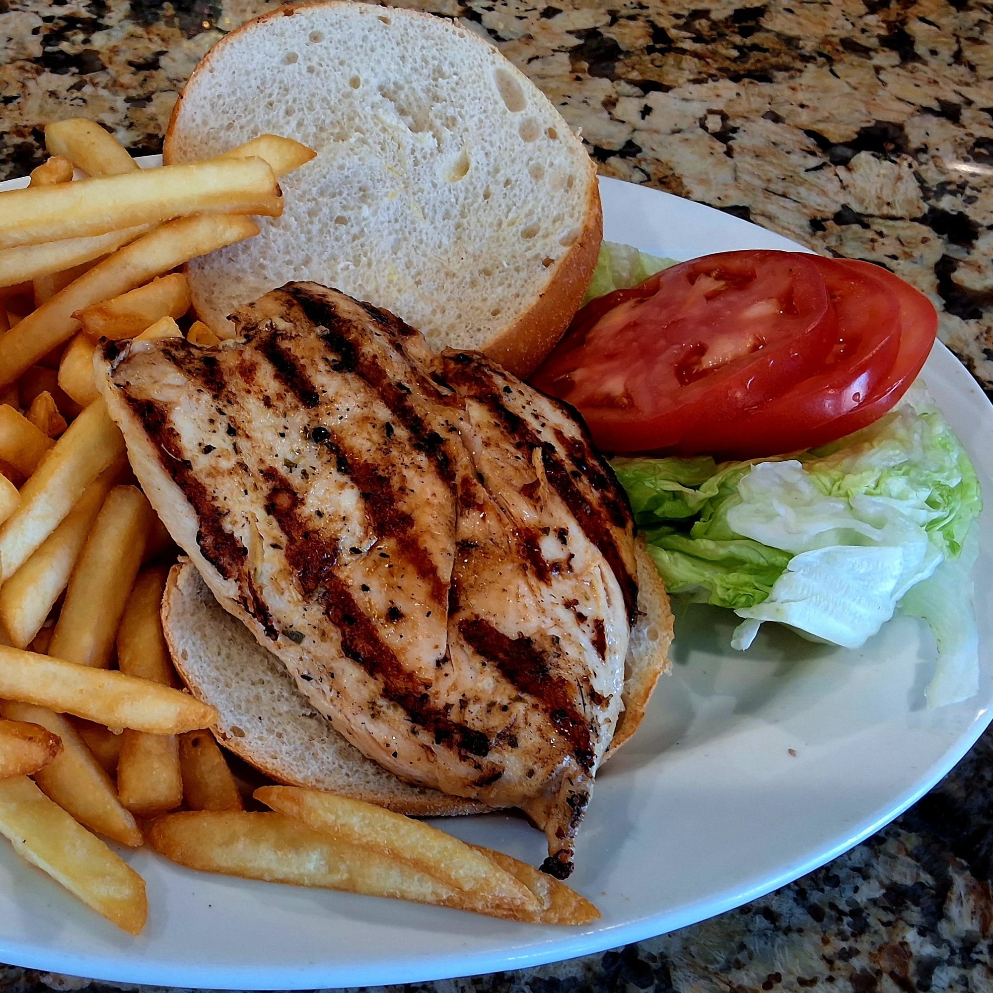 Grilled Chicken Breast Sandwich