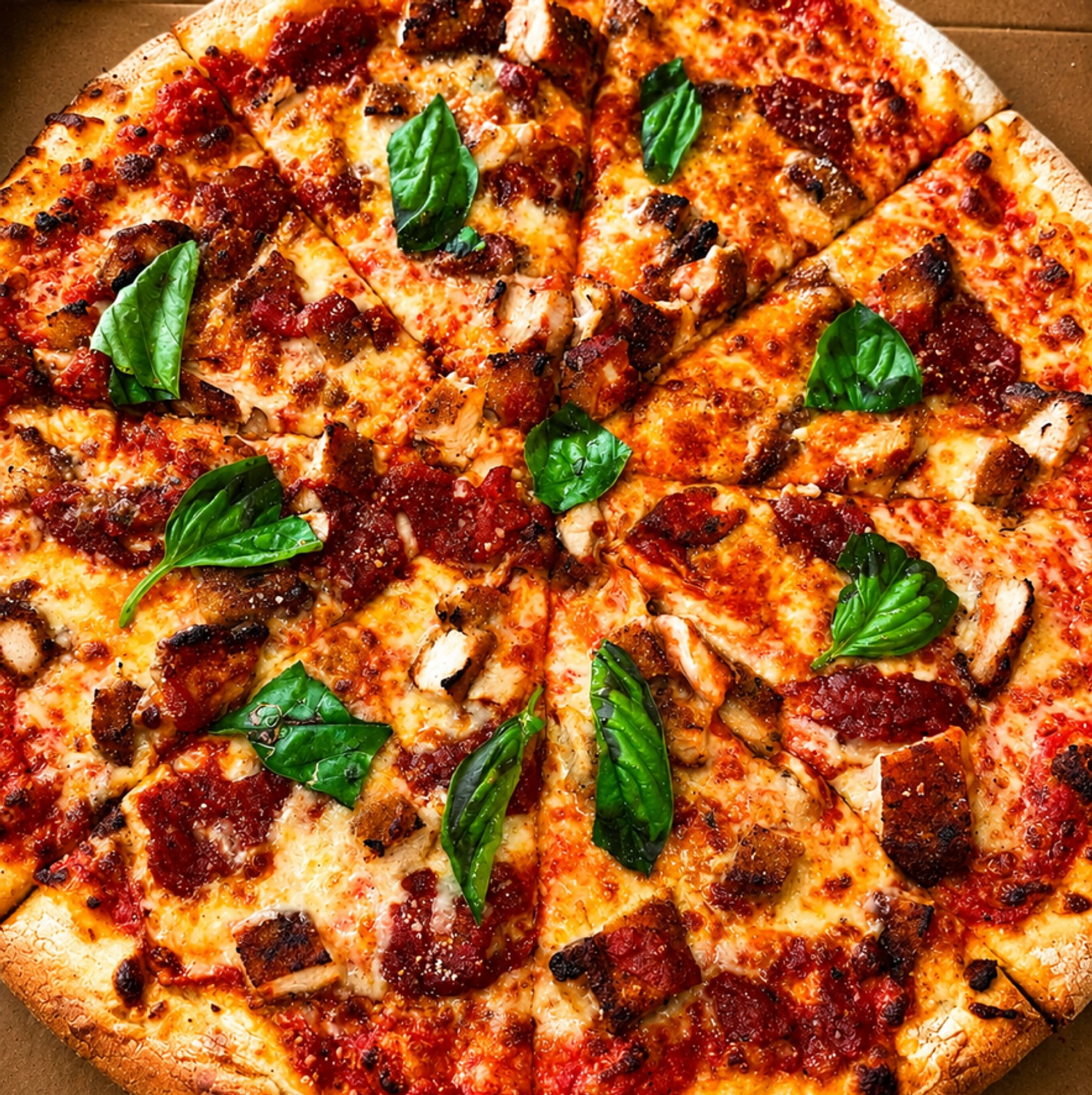 Chicken Parm Pizza