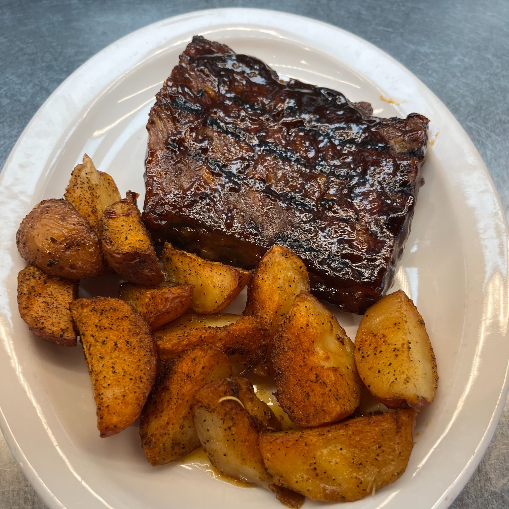 Luncheon Barbecued Ribs