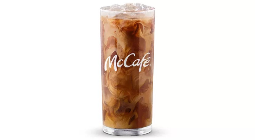 Café infusé à froid sucré avec boisson à l’avoine