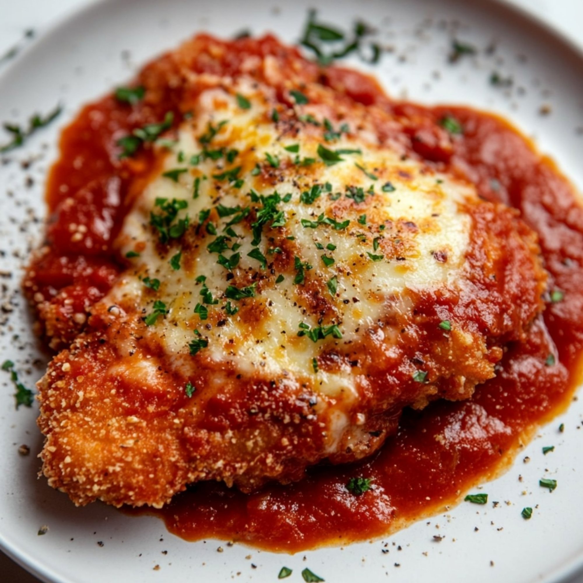 The Best Chicken Parmigiana