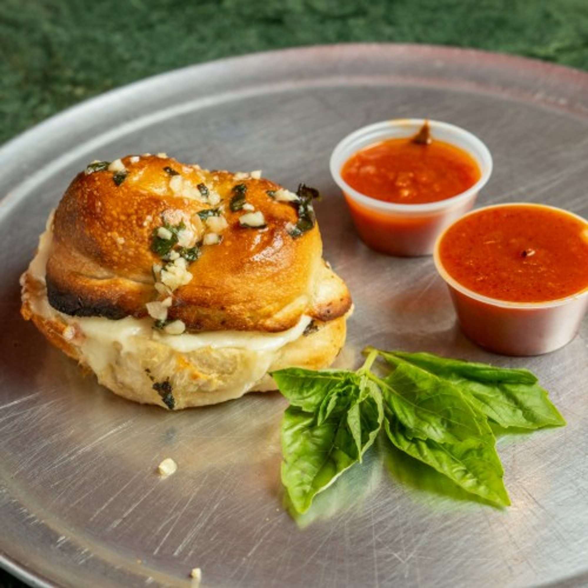 Stuffed Garlic Knots