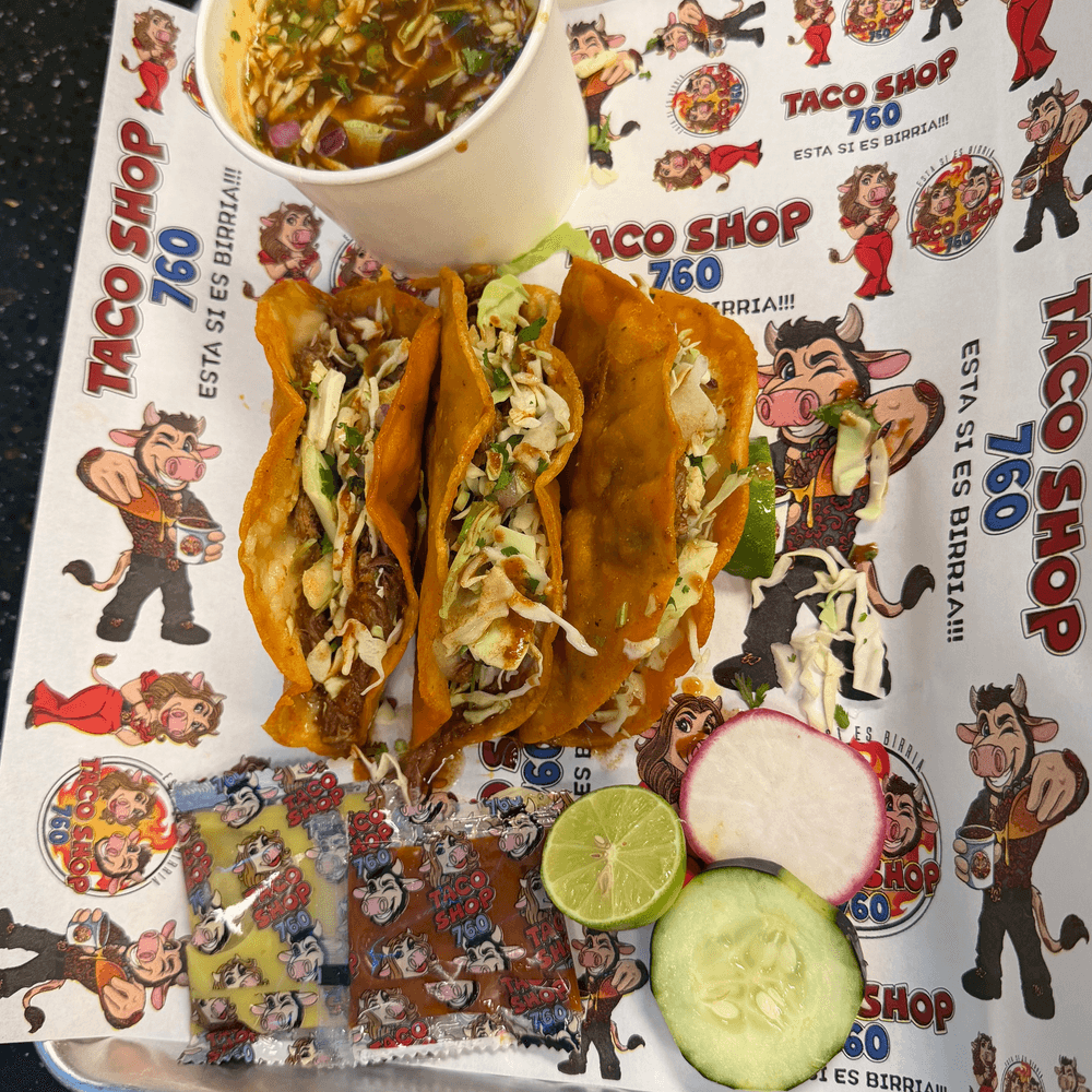 THE TRIO 760 KESATACOS “ W/CHEESE