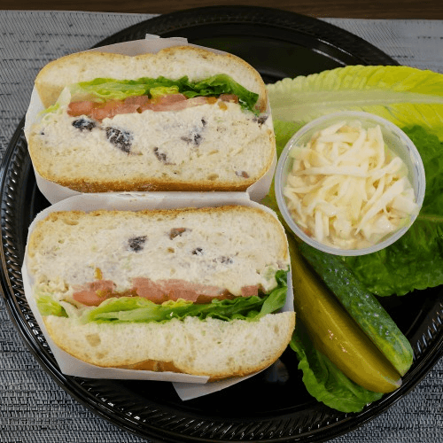 Cranberry Chicken Salad (Low Fat) Sandwich