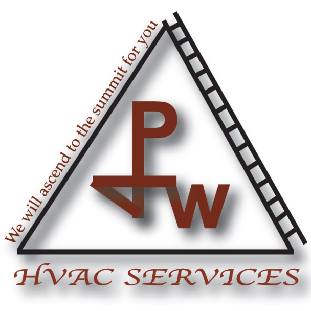 P &amp; W HVAC Services Logo
