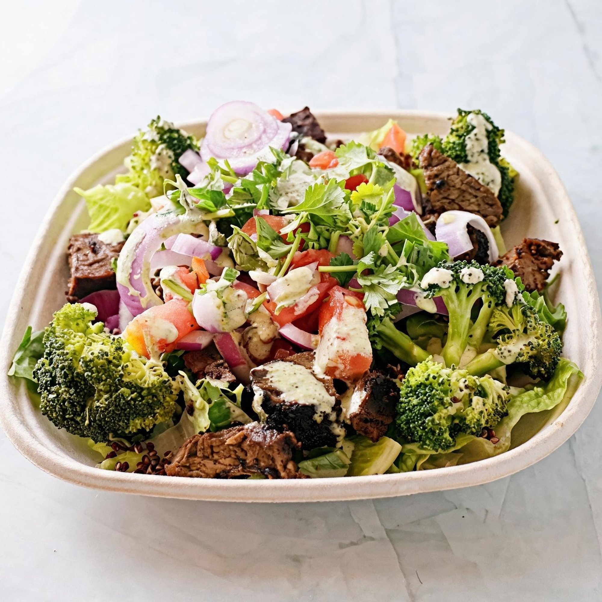 Cilantro Lime Steak Quinoa Bowl