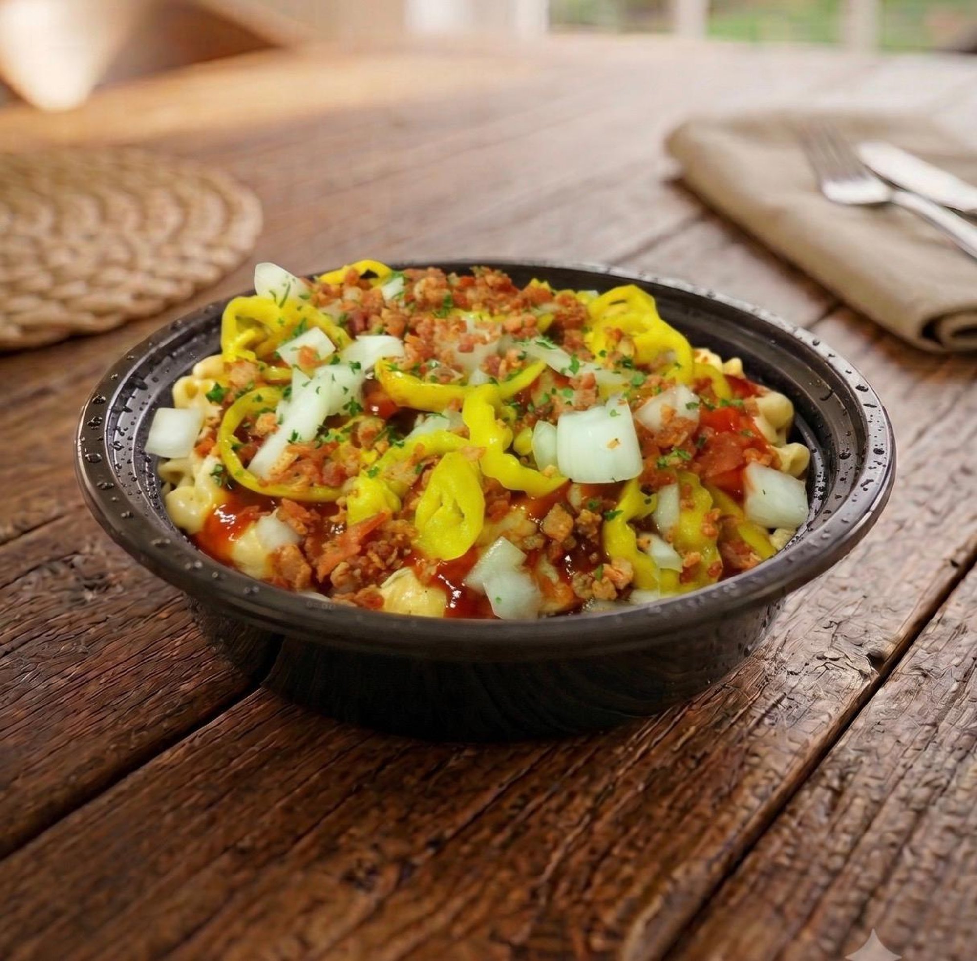 Loaded Mac N Cheese