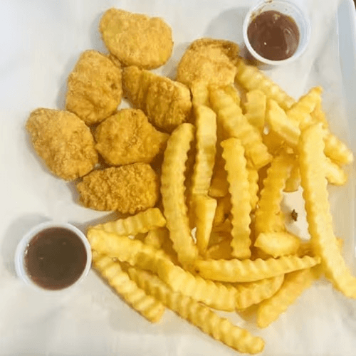 Plain Chicken Nuggets Only 6pcs