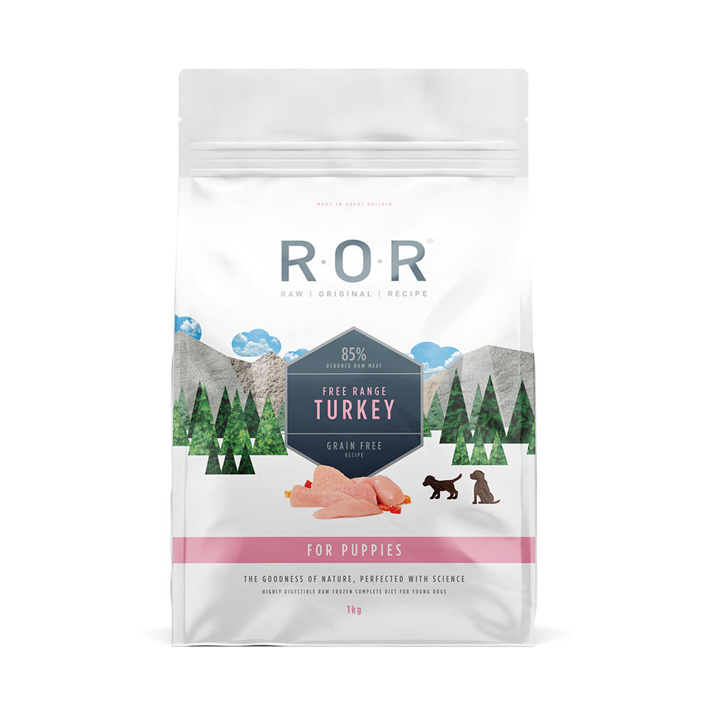 ROR Puppy Frozen Turkey 1kg