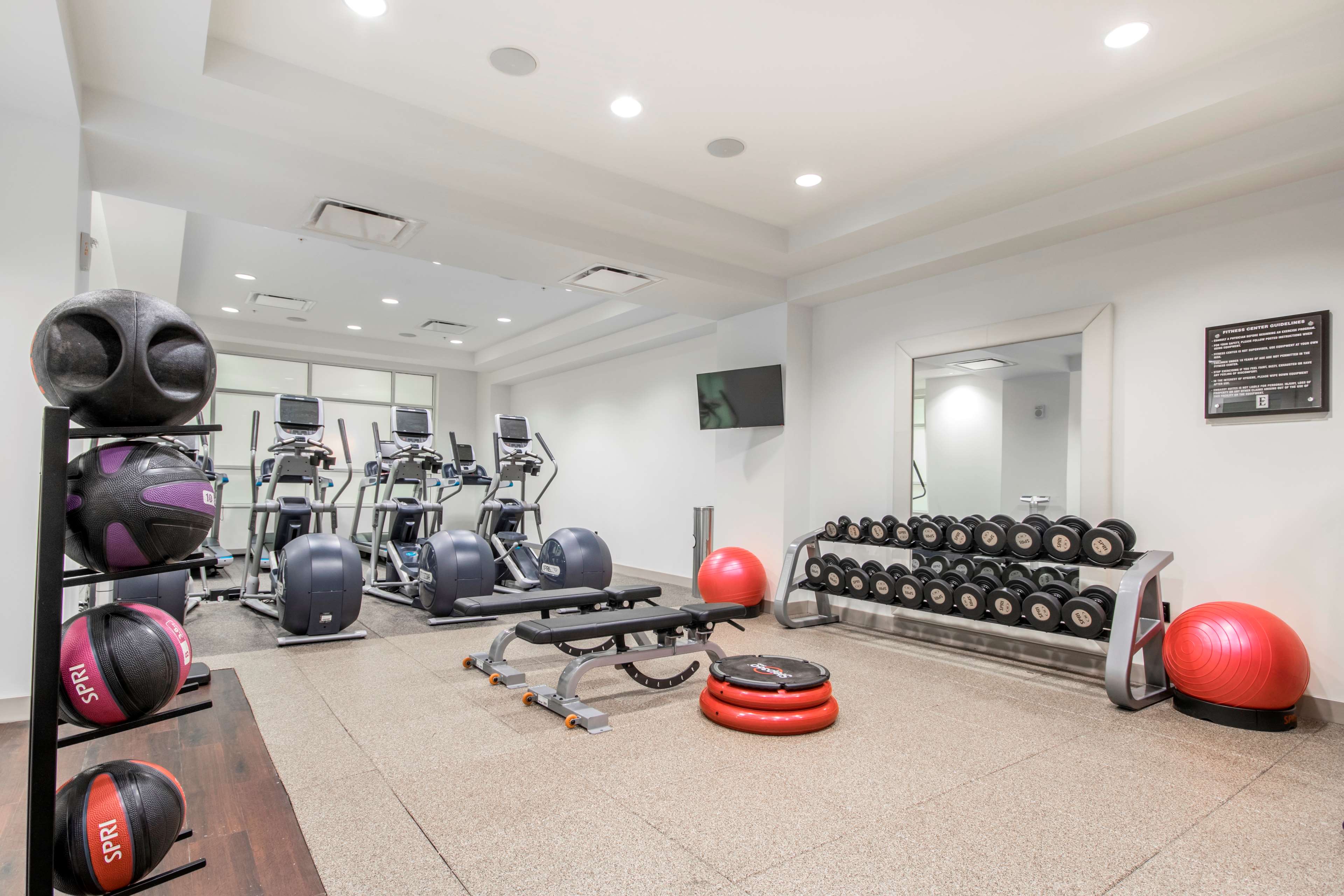 Health club  fitness center  gym