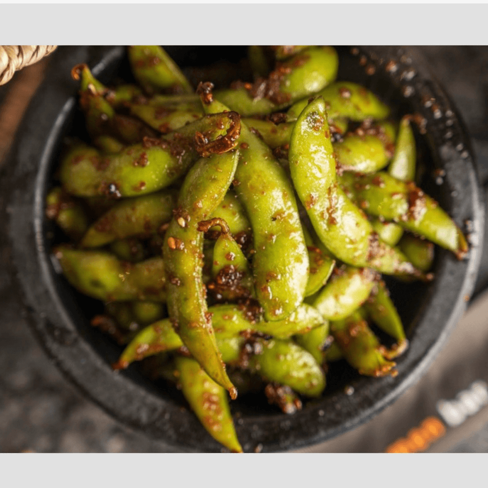 GARLIC EDAMAME