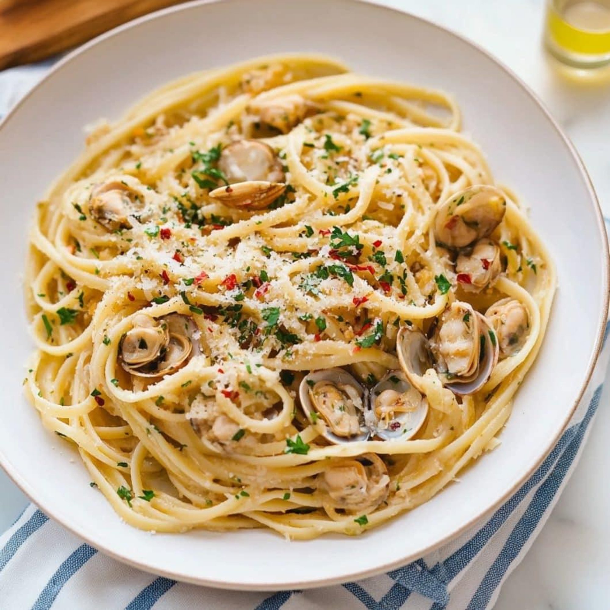 Linguine with Clam Sauce
