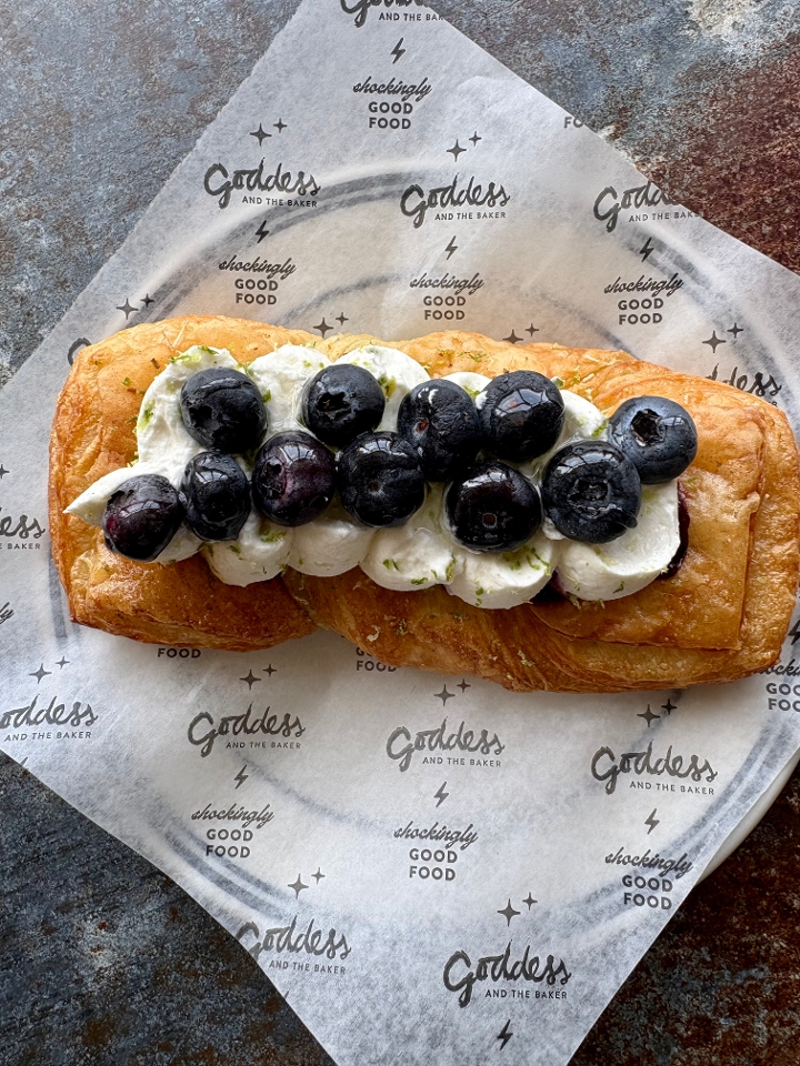Chantilly Cream & Berry Croissant