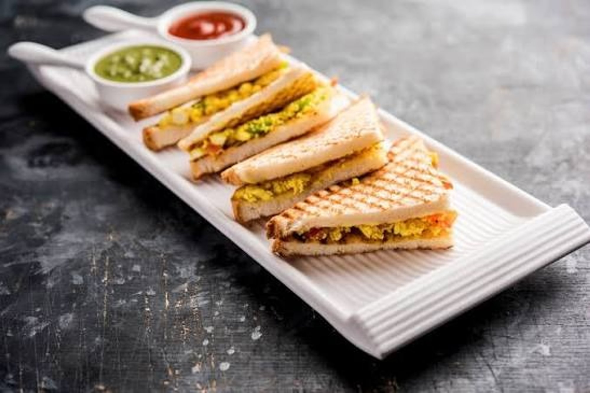 Paneer Grilled Sandwich