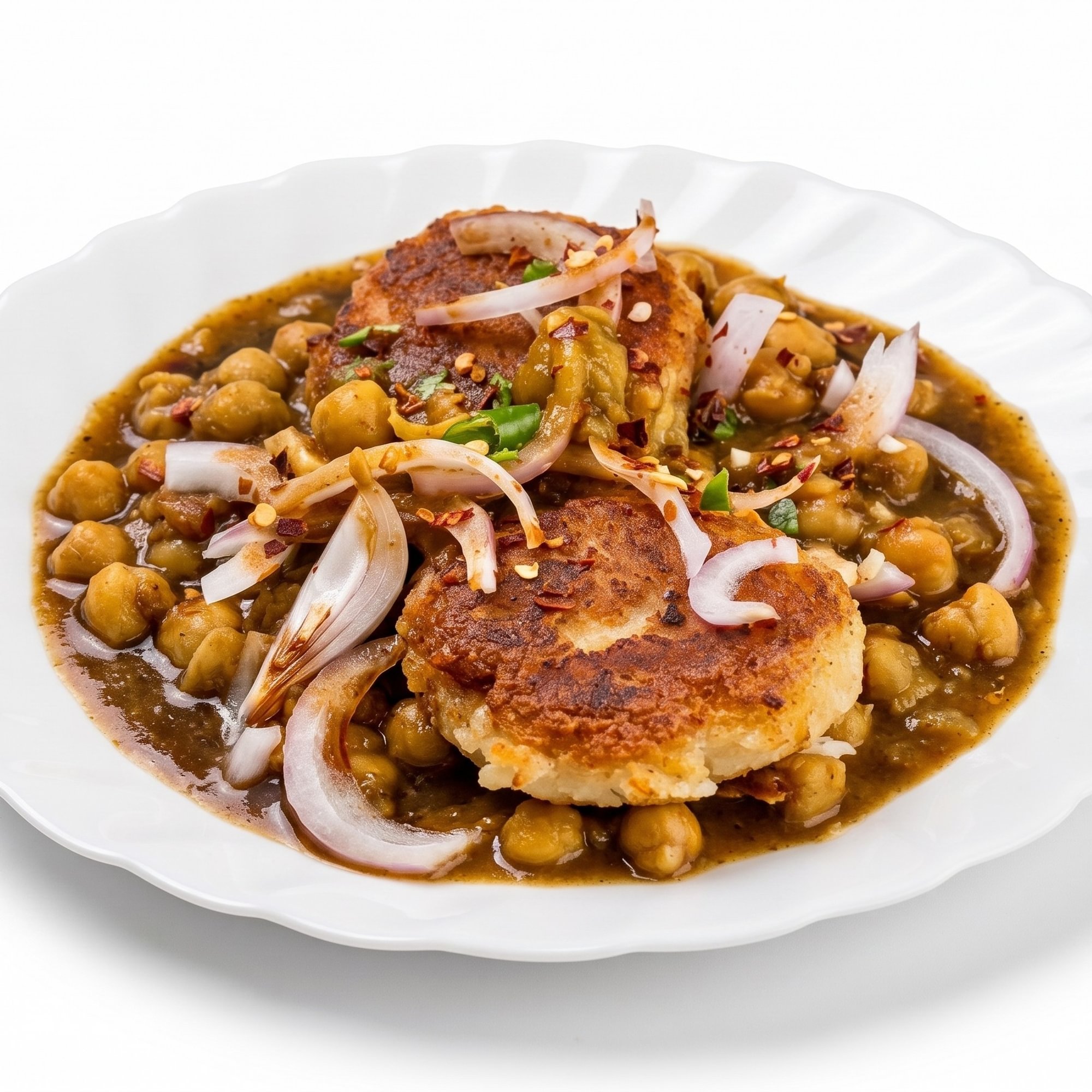 Tikki Chole Chaat