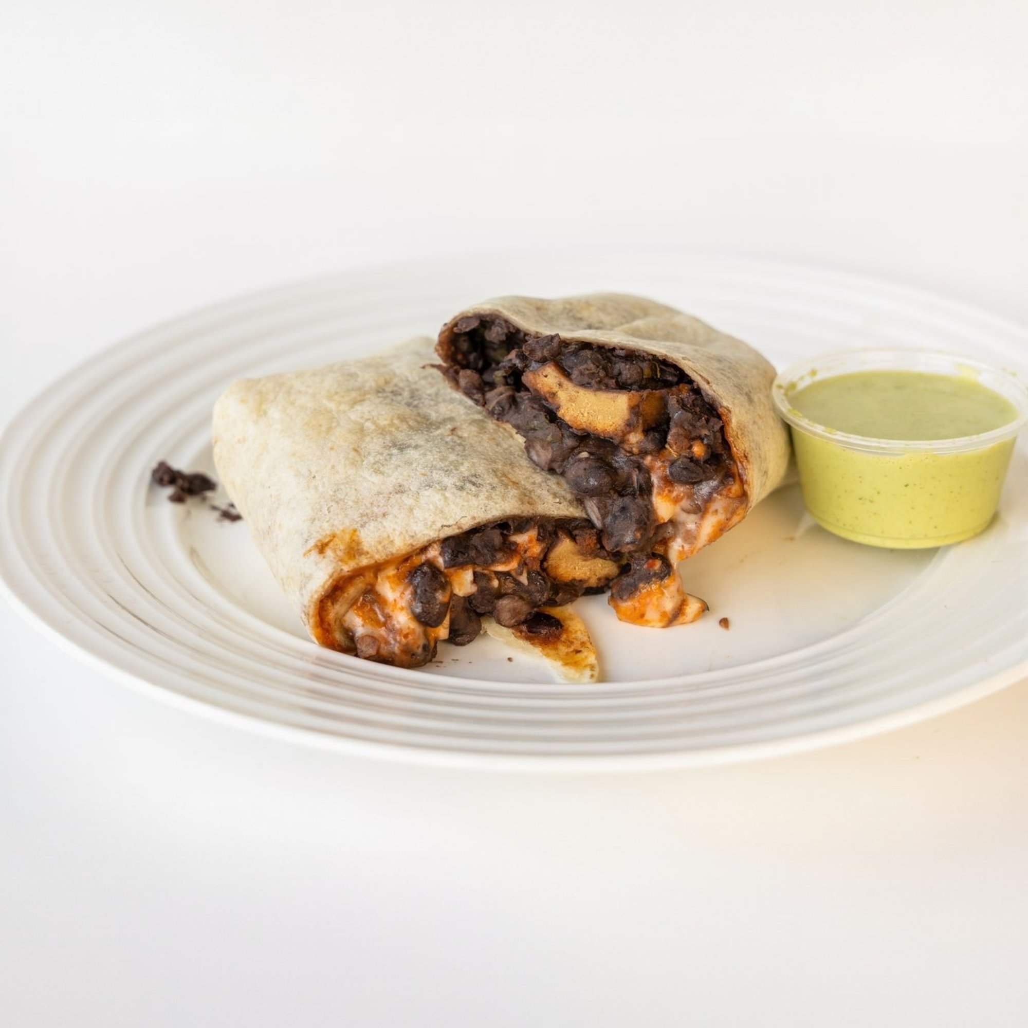 Wrapped "Beef" Bean N Chz Burrito
