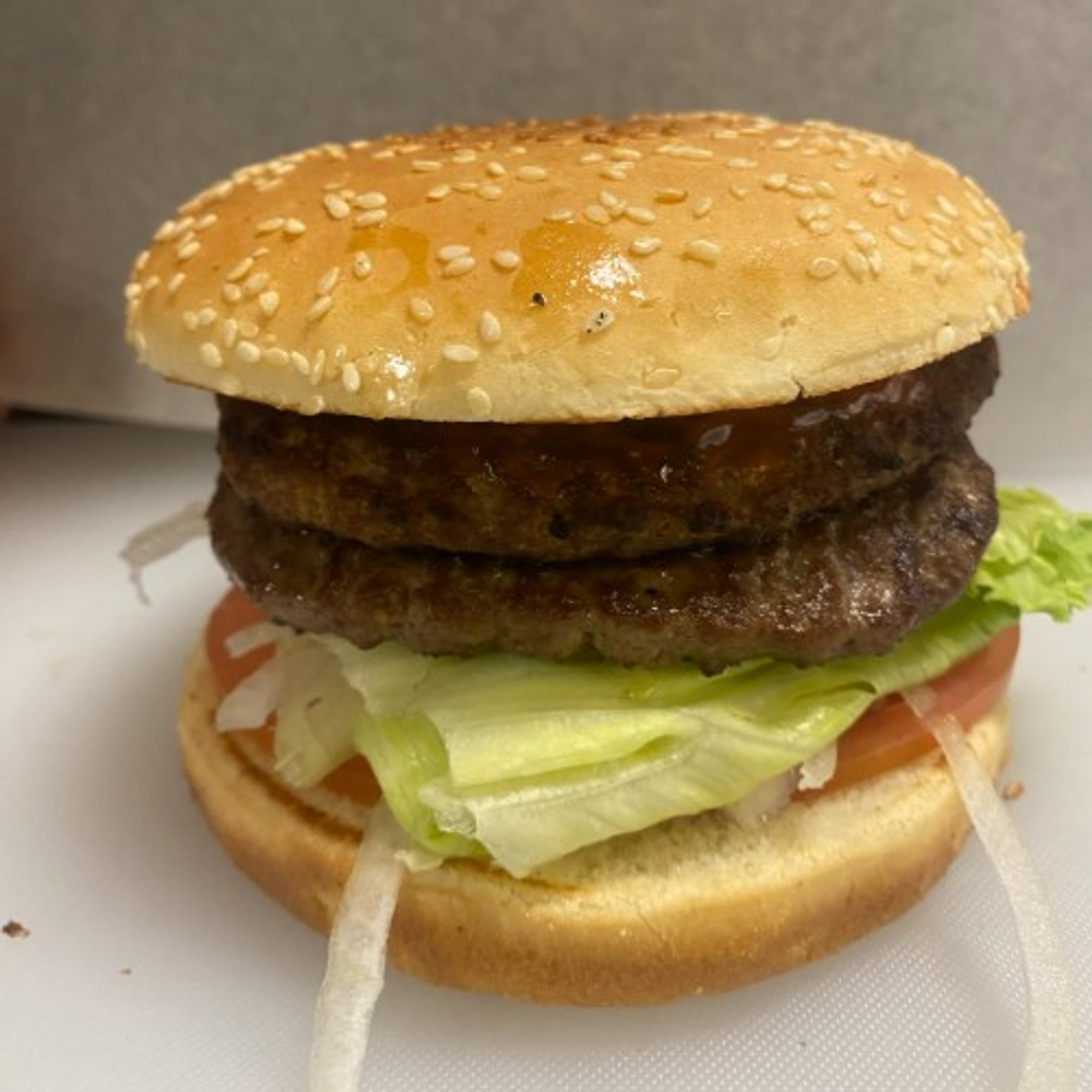 1/2 Lb Double Hamburger