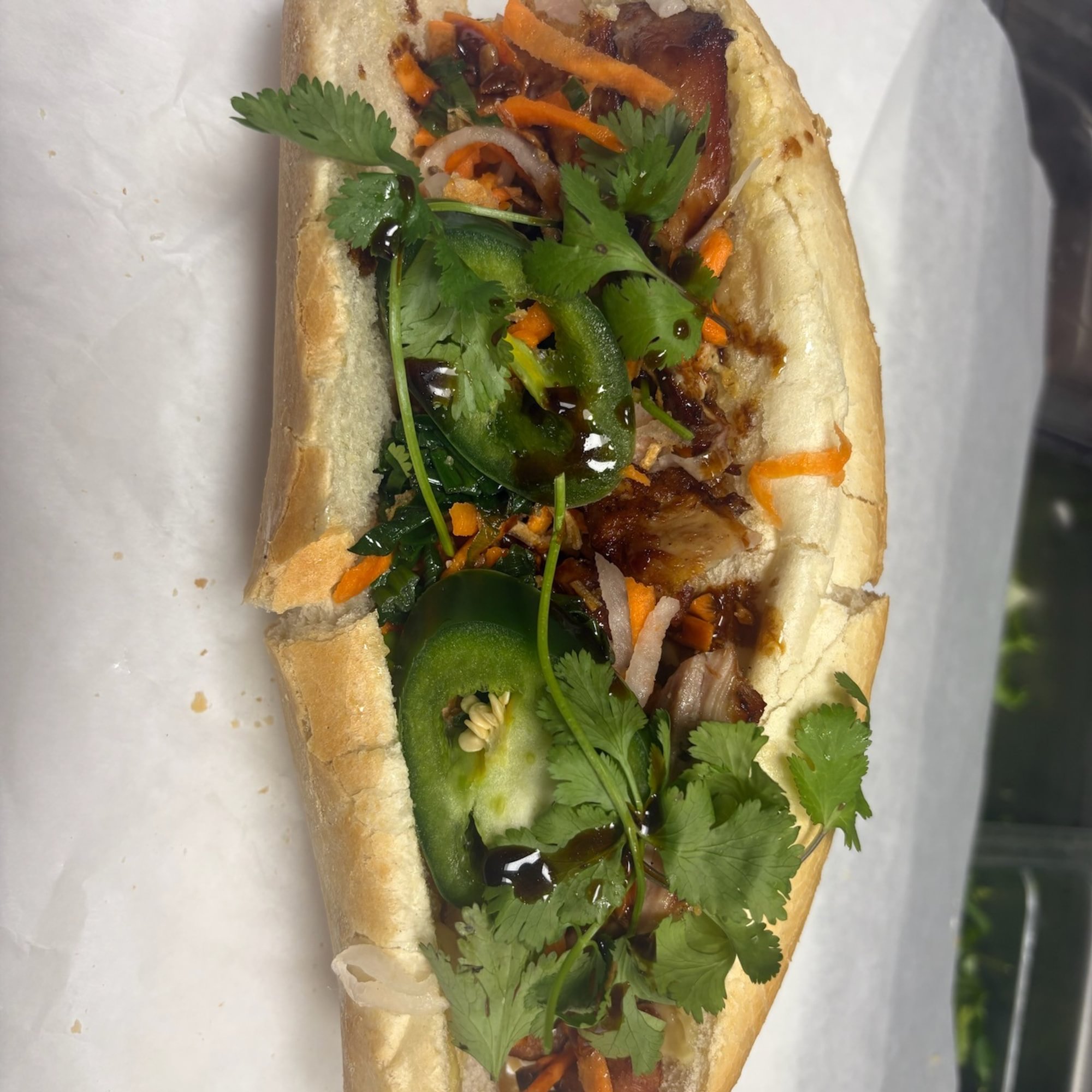Grilled Pork Sandwich