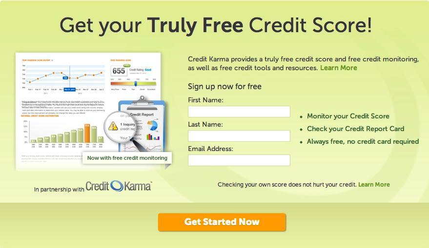 A truly free credit score. 