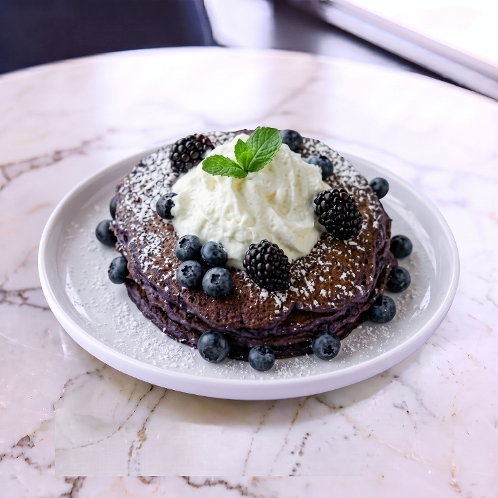 Ube Pancakes