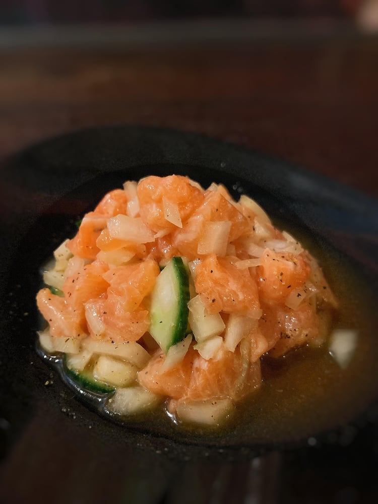 *Salmon Ceviche