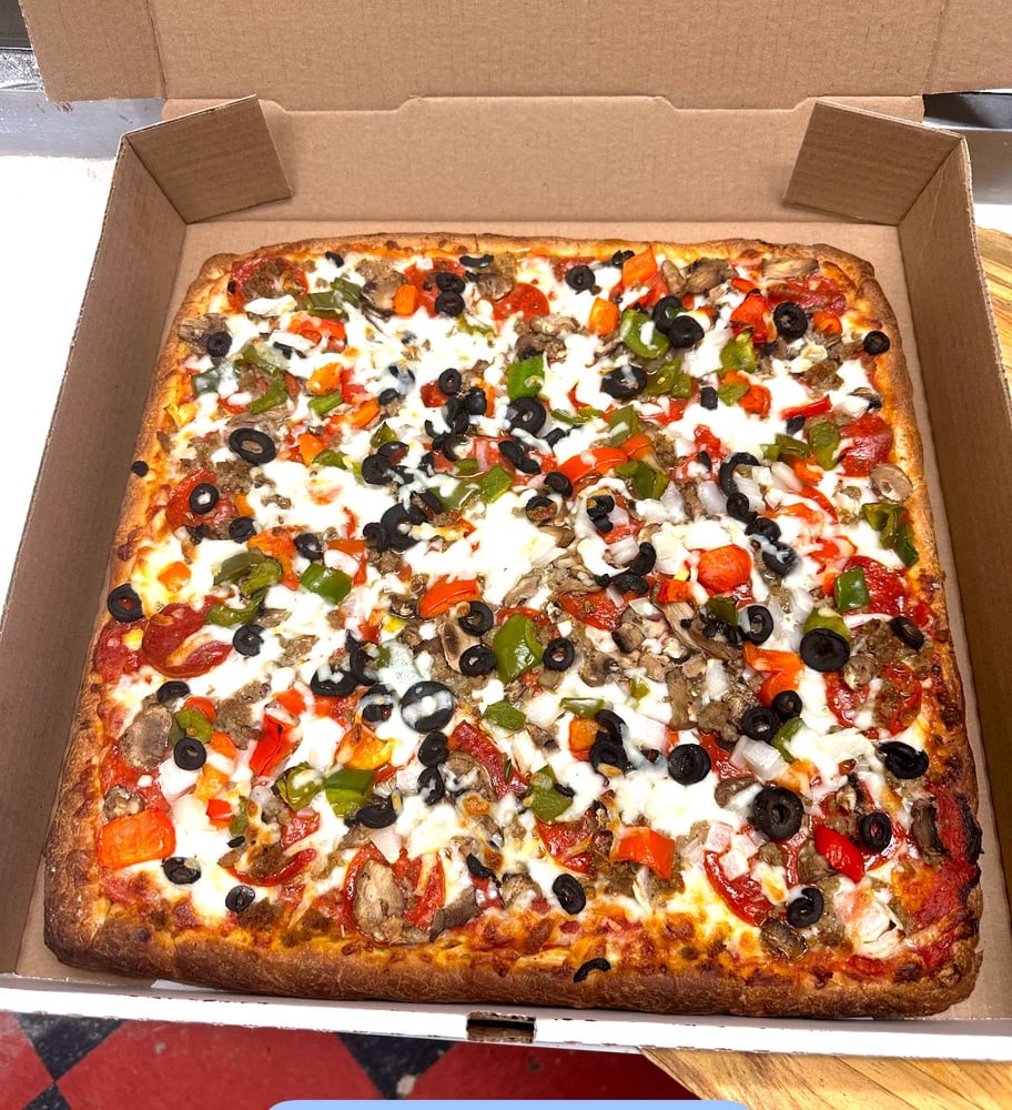 Sicilian 5 Topping Pizza
