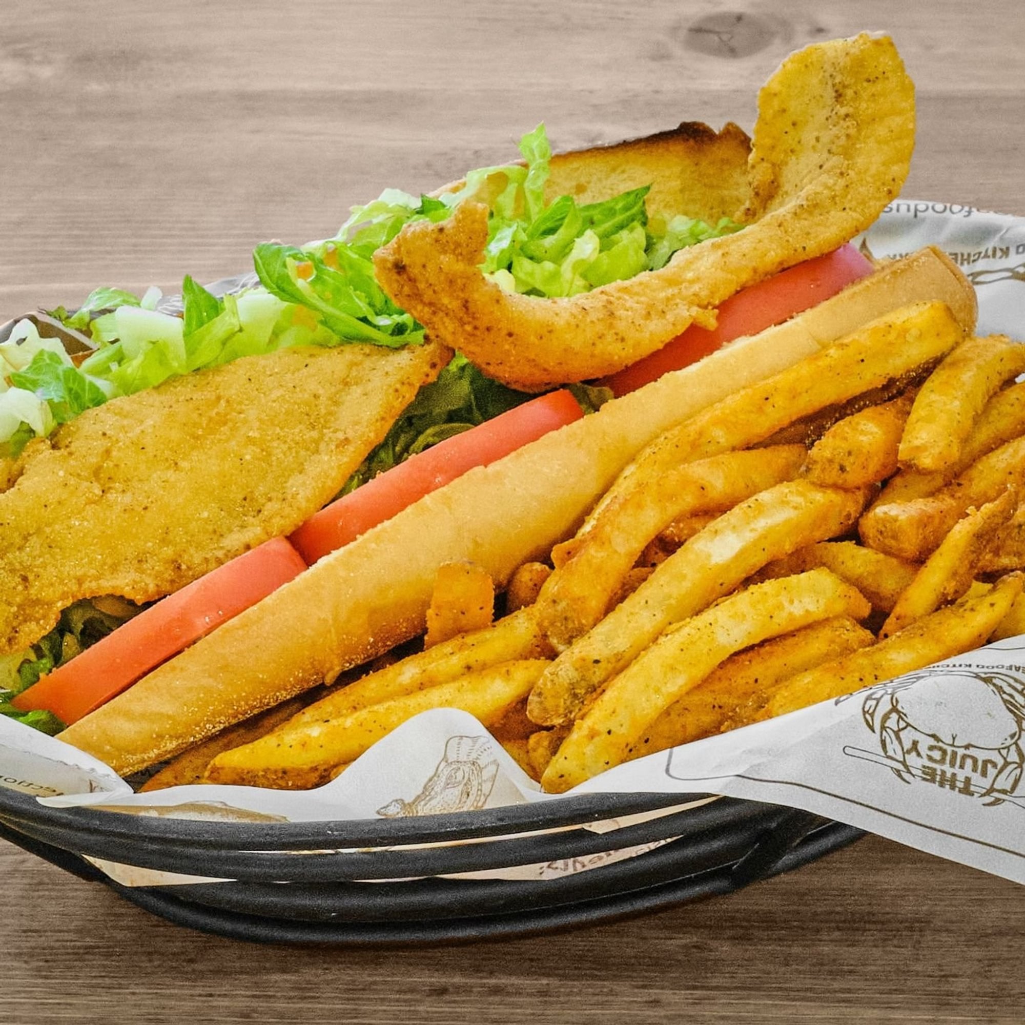 Tilapia Po'Boy
