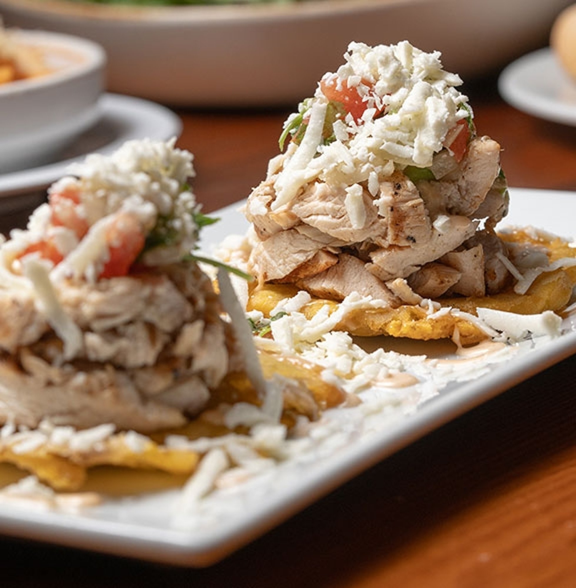 Montaditos de pollo