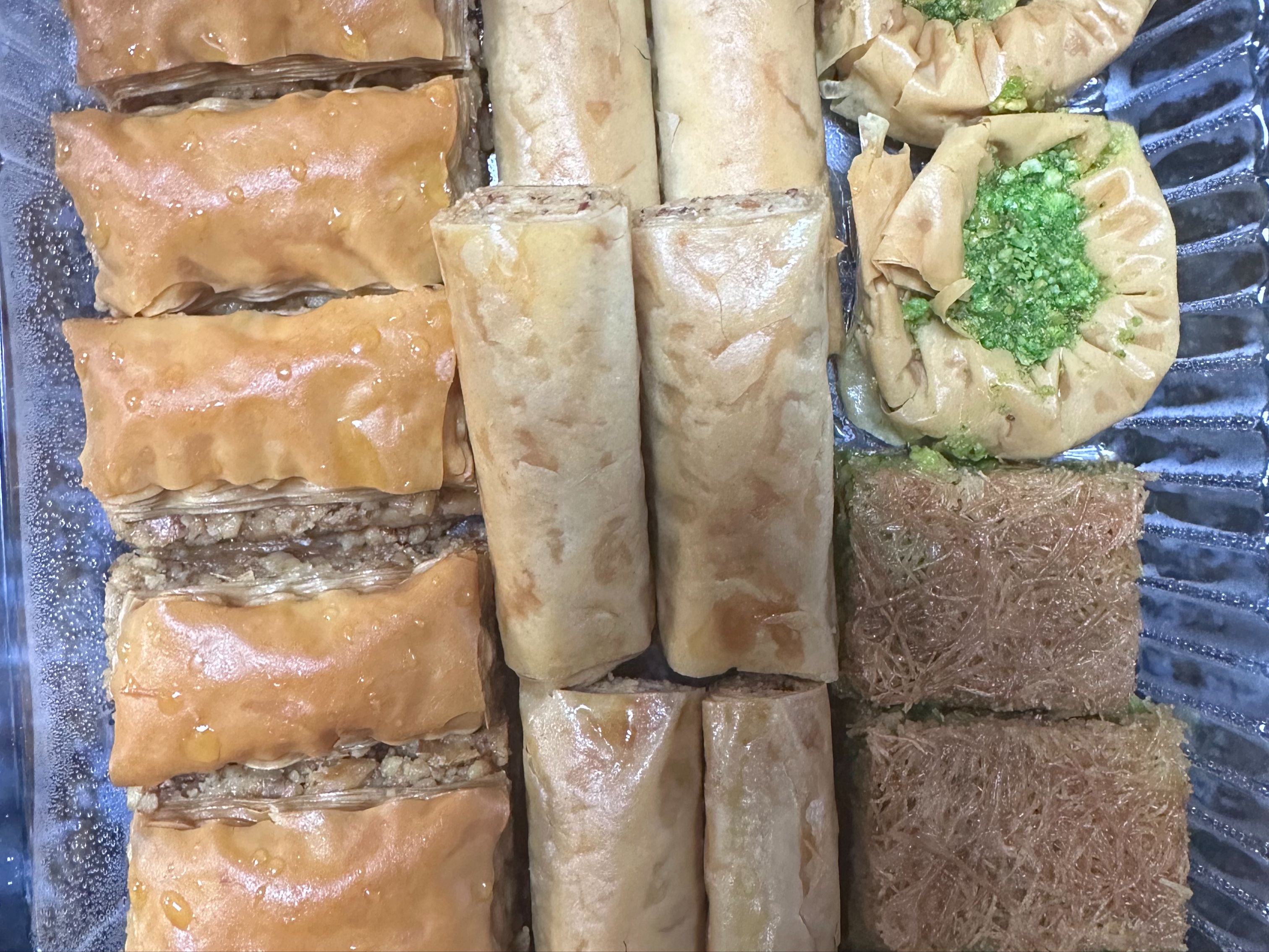 small desert tray