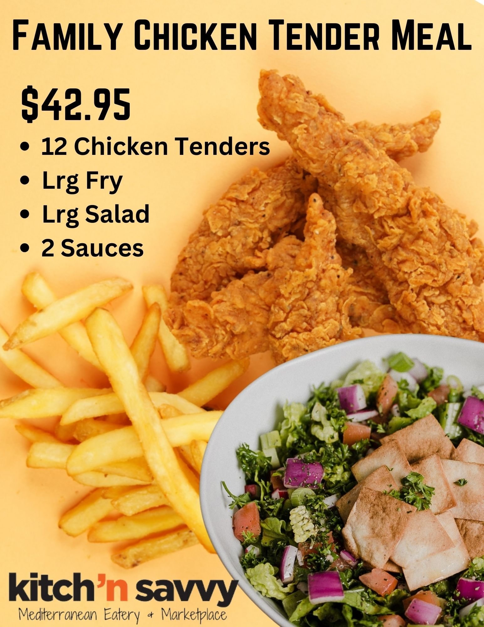 Family Chicken Tenders Meal