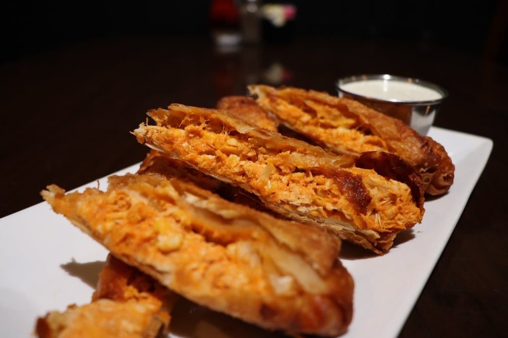 Buffalo Chicken Eggroll