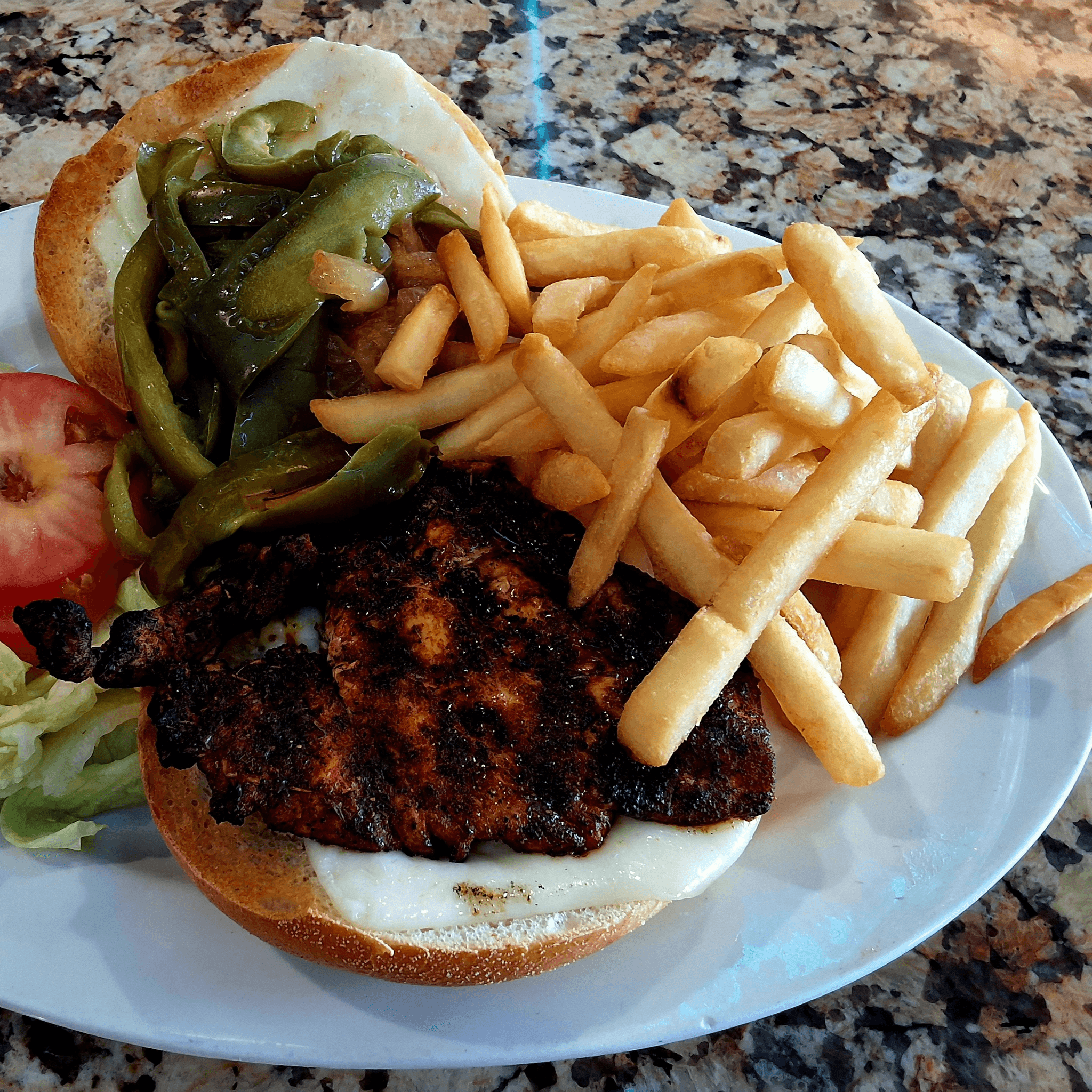 Cajun Grilled Chicken Sandwich