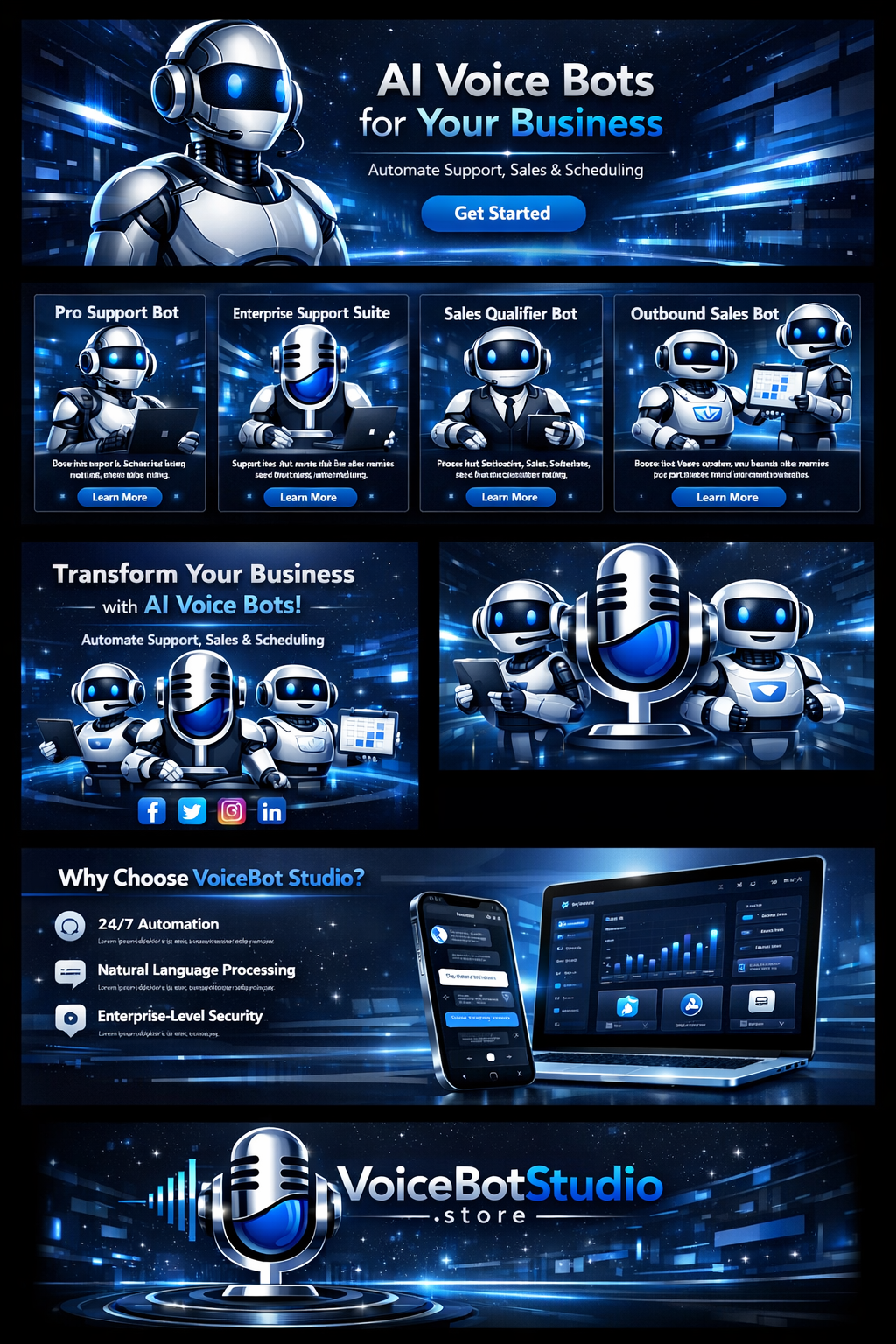 VoiceBot Studio Image