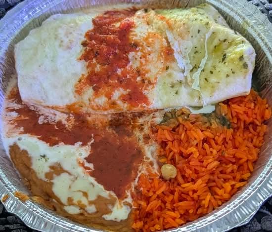 Burrito La Bandera