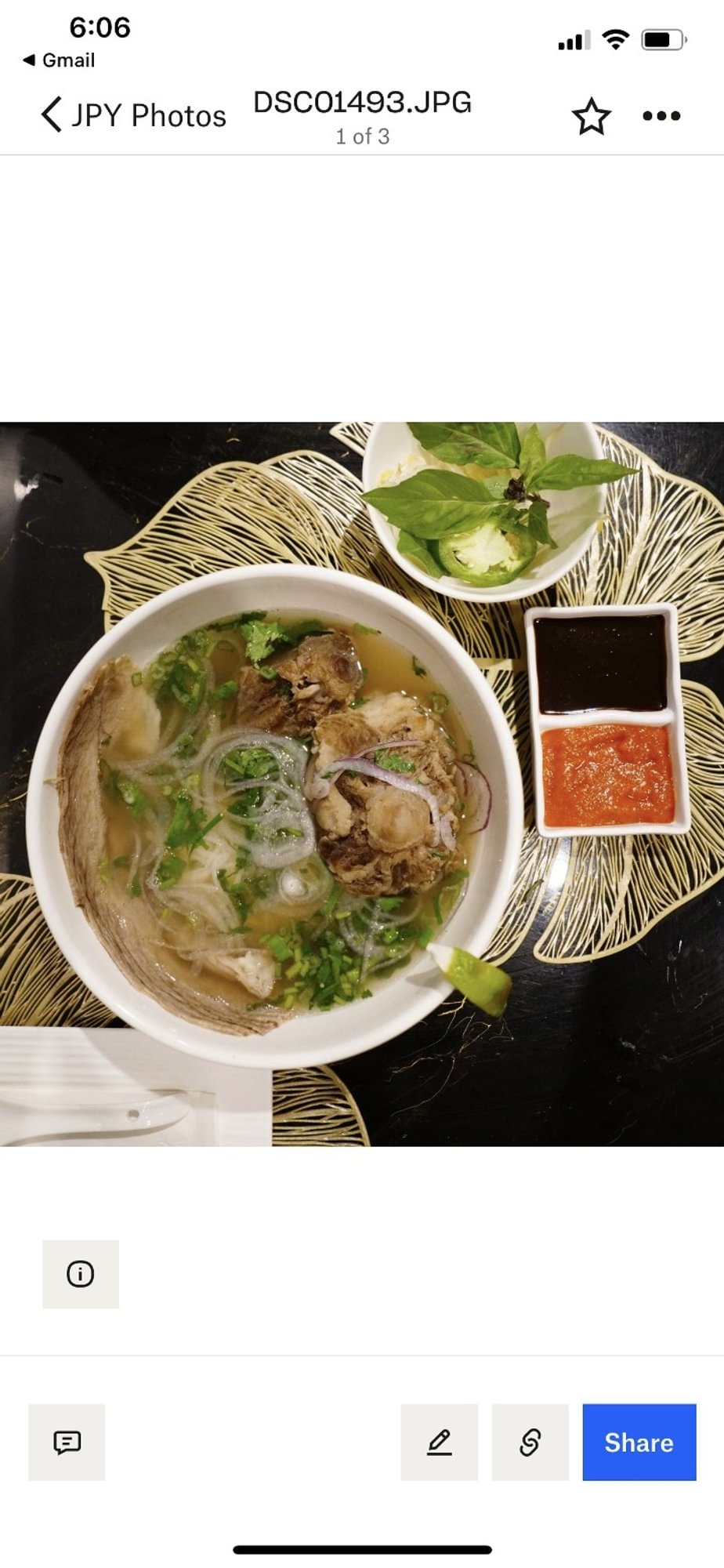 Signature Oxtail Pho (GF)