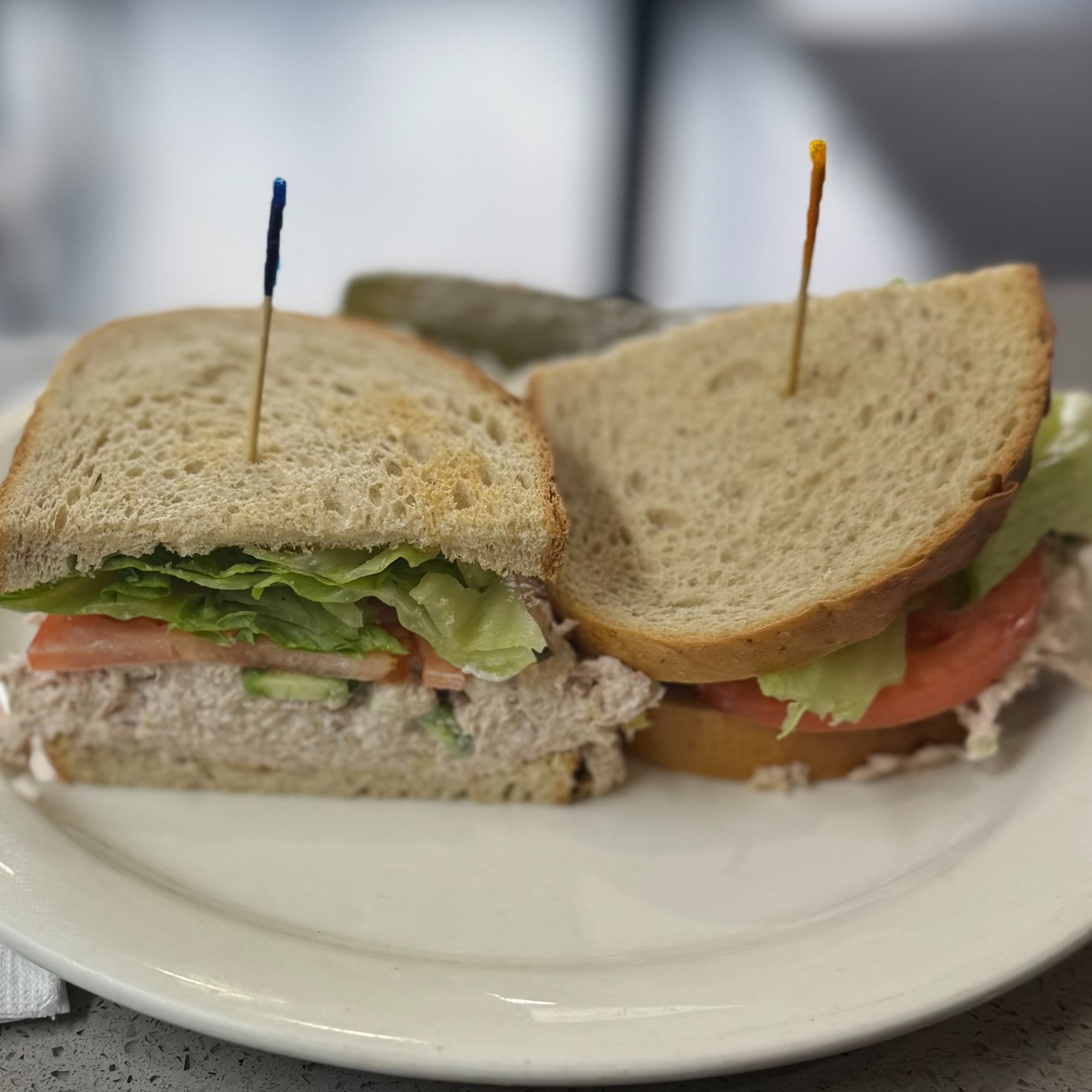 Tuna Salad Sandwich with Lettuce