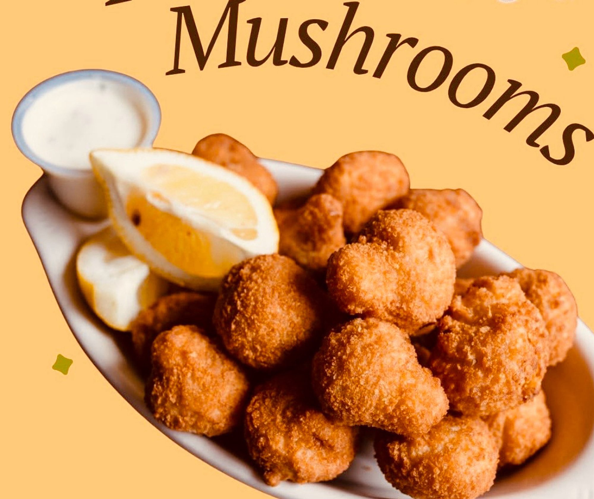 Breaded Mushrooms